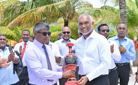 ރައީސުލްޖުމްހޫރިއްޔާ ބ.އަތޮޅަށް ކުރައްވާ ފުރަމާނަ ދަތުރުގައި މިއަދު ތުޅާދޫ އަށް