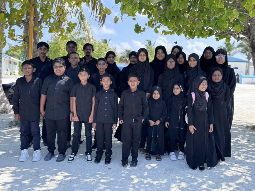 ބ. އަތޮޅު ޤުރްއާން މުބާރާތް 1447 ގައި ތުޅާދޫ ތަމްސީލުކުރާ ޓީމް އޭދަފުށްޓަށް ފުރުން