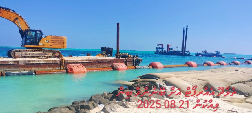 ތުޅާދޫ އެއަރ ޕޯރޓުގެ މަސަކަތް މިއަދު ވެސް ބާރަށް ކުރިއަށް
