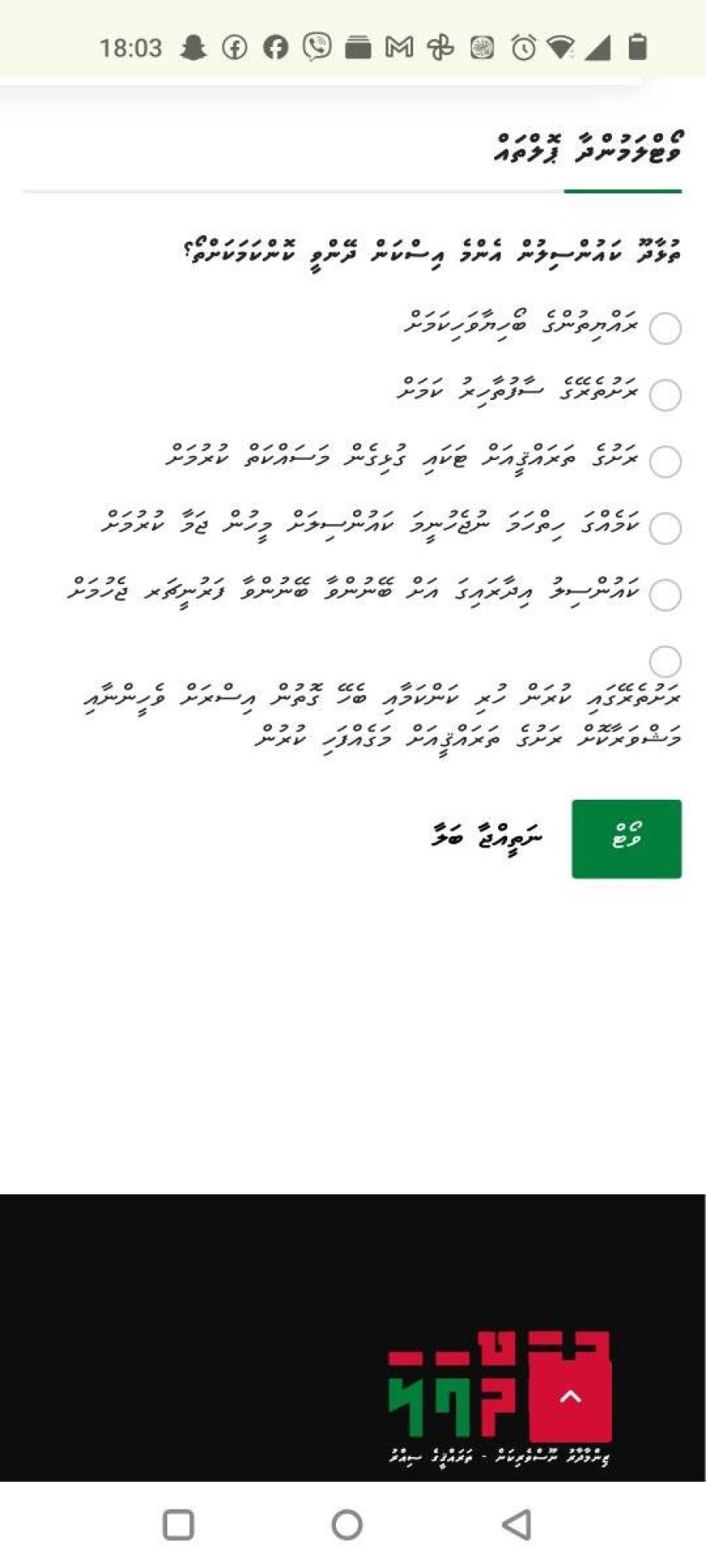 ތުޅަދޫ ކައުންސިލަށް އެއްބާރުލެއްވުން ދިނުމަށް މަލަ ގެ  ޕޮލް އަށް ވޯޓު ދެއްވަވާ