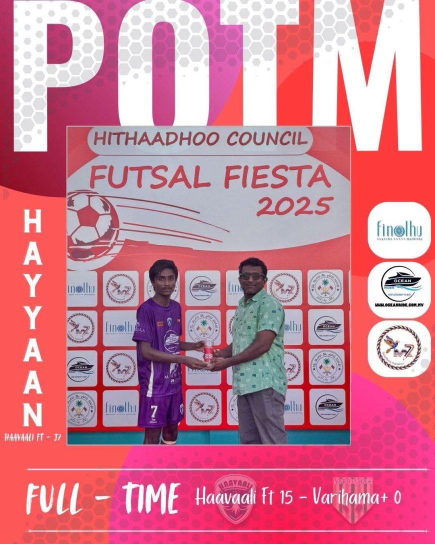 ހިތާދޫ ކައުންސިލުގެ ފުޓްސެލް މުބާރާތުގެ ކުޅުން މިއަދު ވެސް ކުރިއަށްދާނެ