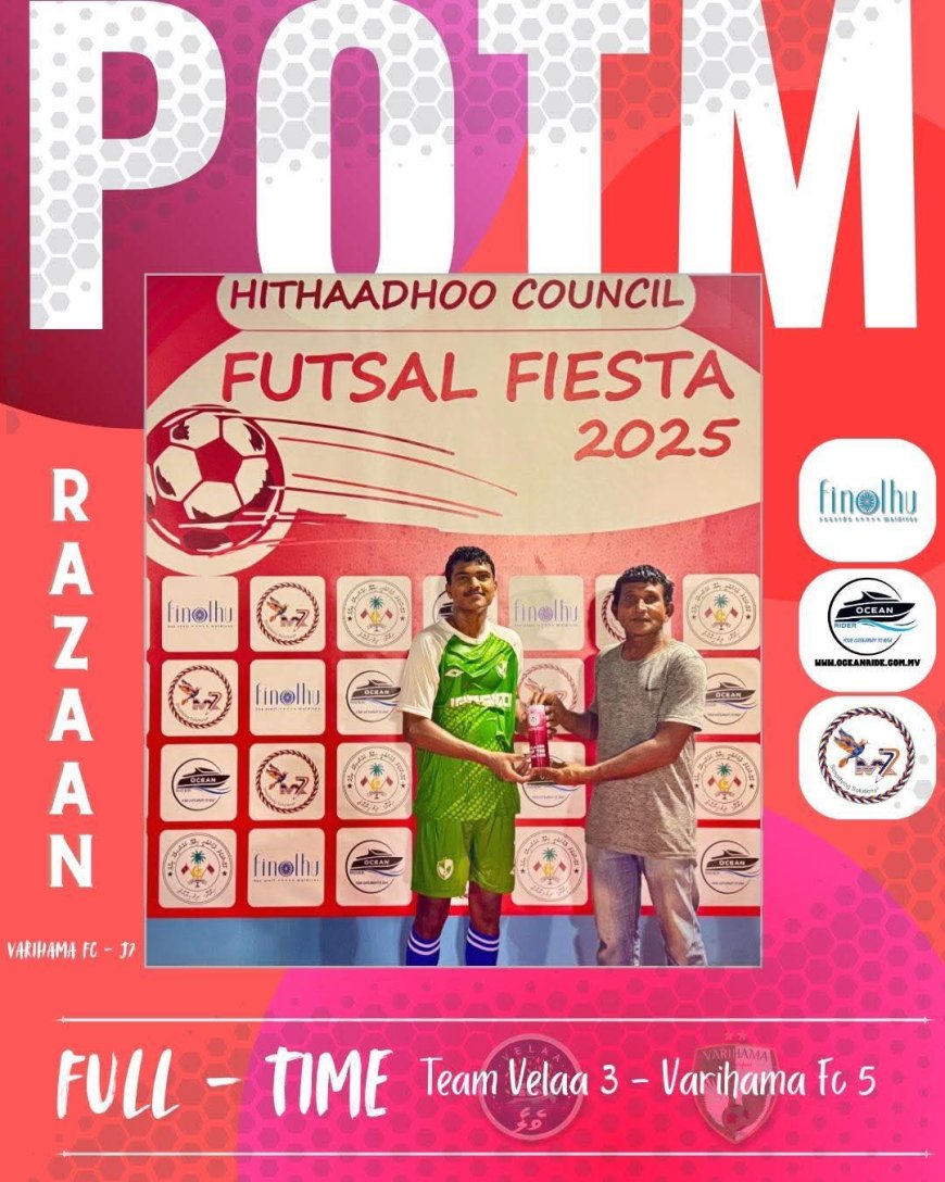 ހިތާދޫ ކައުންސިލުގެ ފުޓްސެލް މުބާރާތުގެ ކުޅުން މިއަދު ވެސް ކުރިއަށްދާނެ