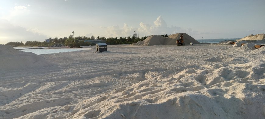 ތުޅާދޫ އެއާރޕޯޓުގެ މަސައްކަތުން 50 ދުވަސް ނިމިފައި ވީހިނދު